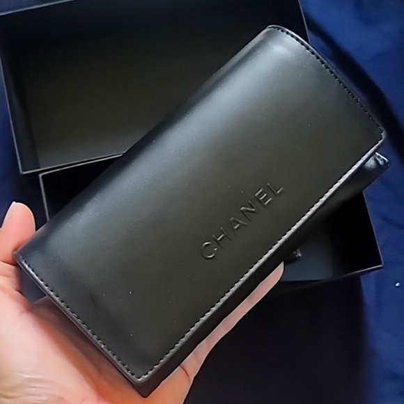 CHANEL Black Sunglasses Case